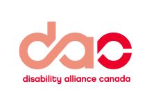 Logo for Disability Alliance Canada Logo for Disability Alliance Canada